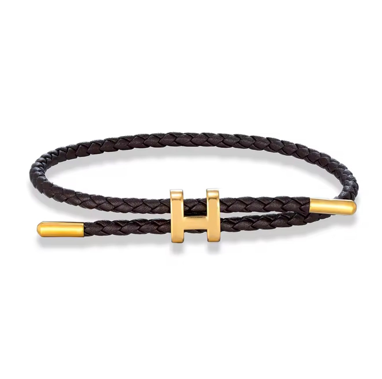MKENDN Adjustable 3mm Red Braided Leather Bracelet for Men & Women Stainless Steel Jewelry Classic Simple Unisex Couple Gift