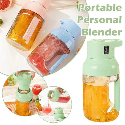 New Arrival Summer Electric Juicer Portable Large Capacity 1500Ml Juice USB Rechargeable Electric Portable Blender Kitchen Gadgets