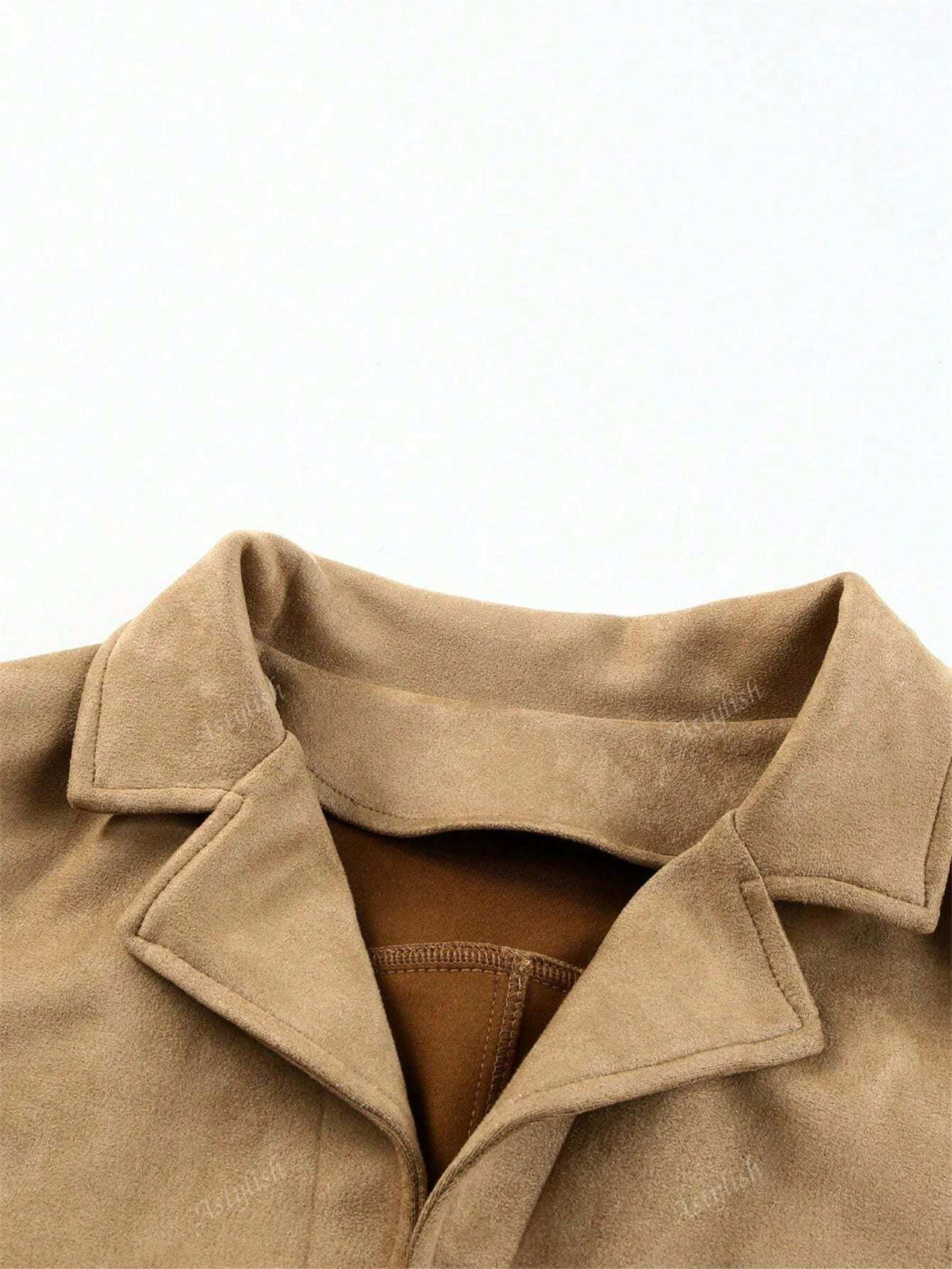 Astylish Women Western Wear Long Sleeve Fringe Open Front Faux Suede Moto Jacket Festival Outfit