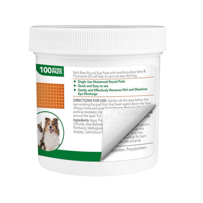 Vet’s Best Natural Eye Cleansing Wipes Dogs 200 Pack