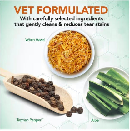 Vet’s Best Natural Eye Cleansing Wipes Dogs 200 Pack