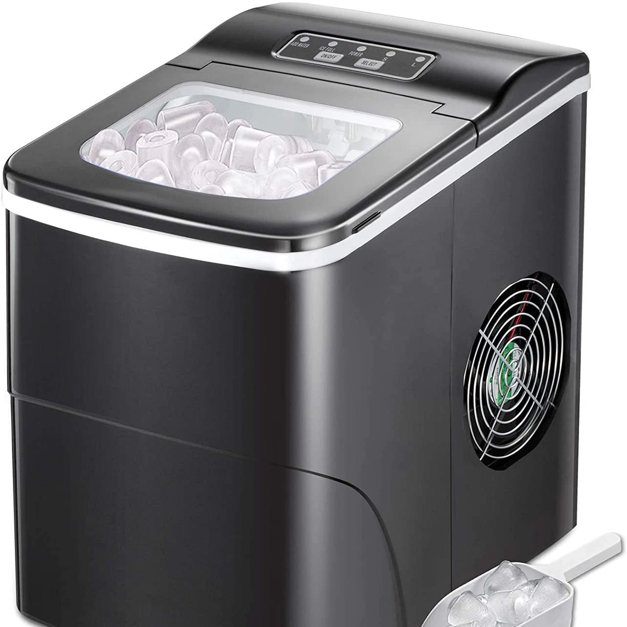 Portable Automatic Electric Countertop Ice Maker - Great for Party Hosting Never Run Out of Ice Again