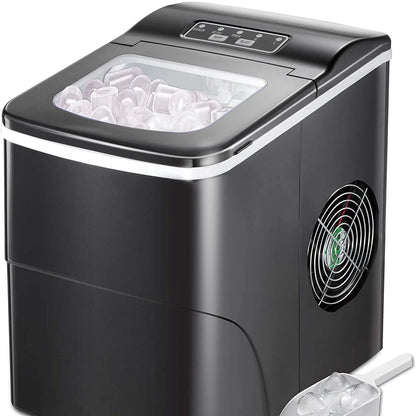 Portable Automatic Electric Countertop Ice Maker - Great for Party Hosting Never Run Out of Ice Again