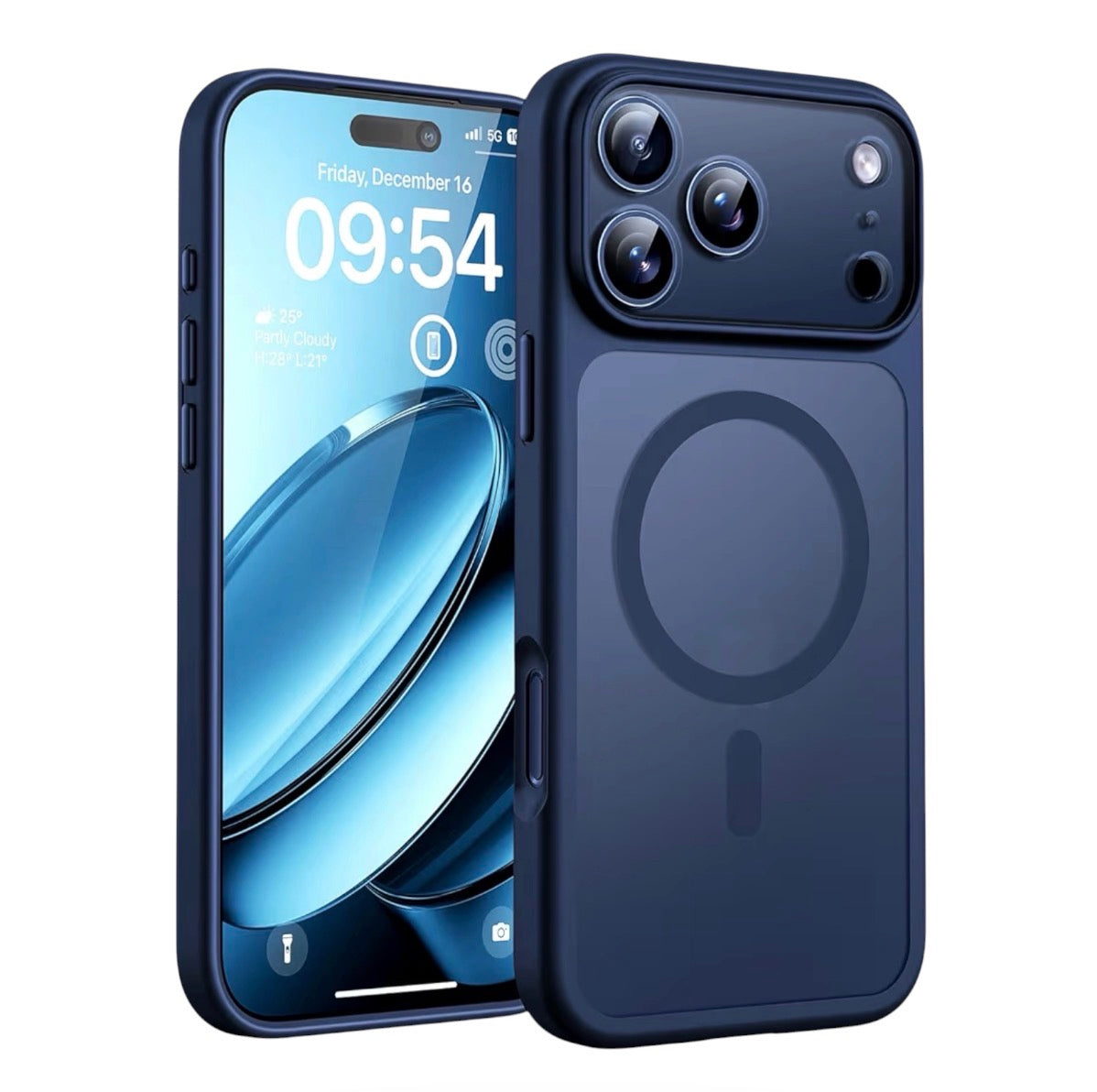1 × TOCOL iPhone 17 Pro Max Protective Case – Alpine Green