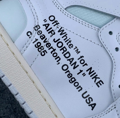 Off-White x Air Jordan 1 Retro High OG
'White' 2018