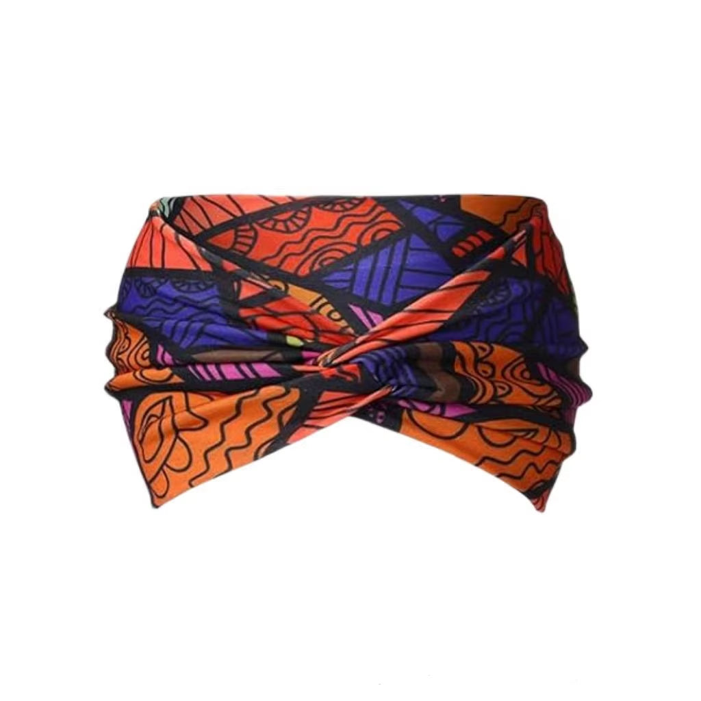 Premium African-Inspired High-Strength Yoga Headband