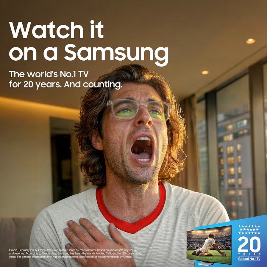 Samsung 55-Inch U7020H Crystal UHD 4K Smart TV HDR10+ Vision AI 2026
