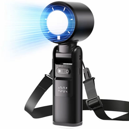 Portable Handheld Turbo Fan 4000mAh Rechargeable Mini Cooling Fan
