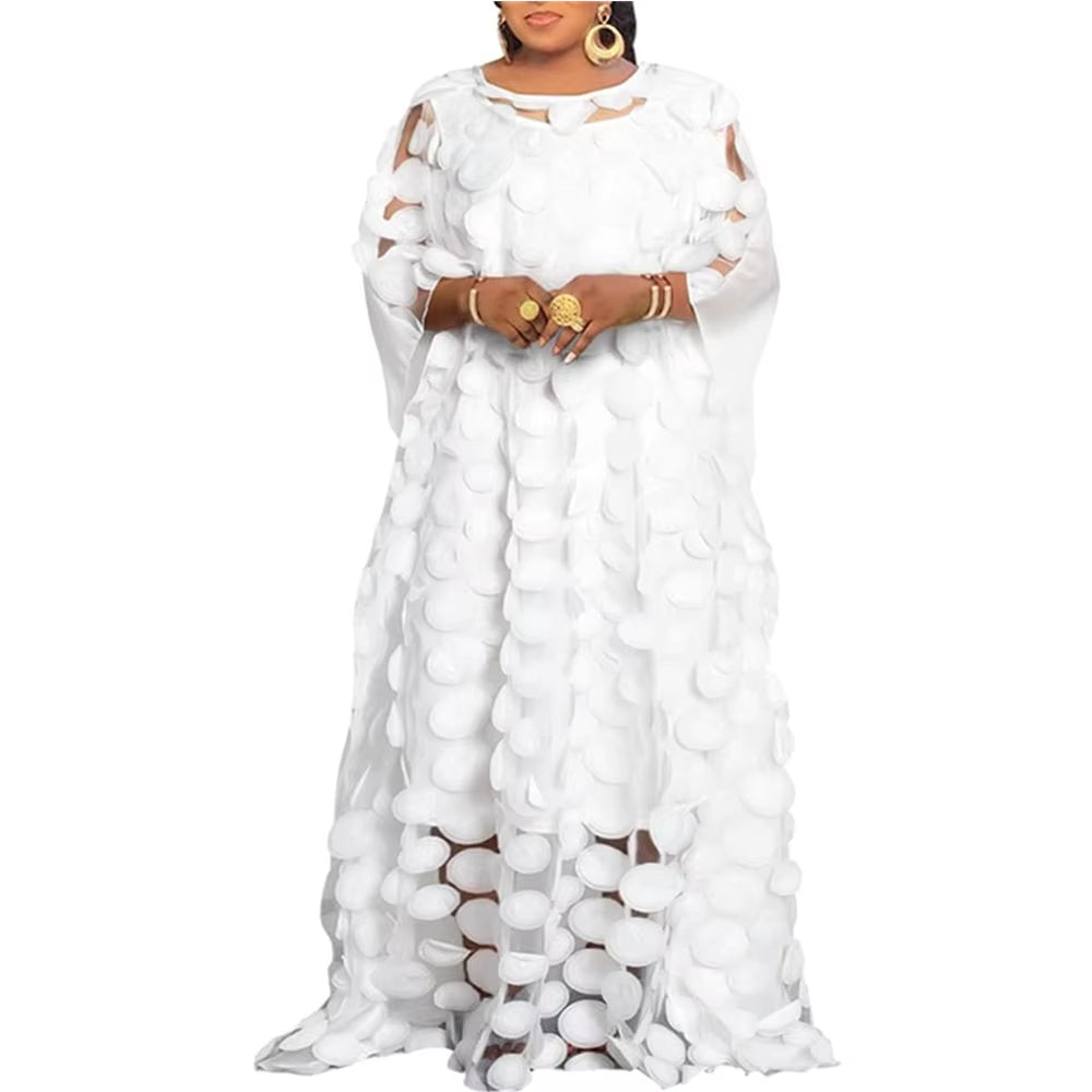 Abayas for Women Dubai African Muslim Fashion Dress Caftan Marocain Evening Party Dresses Chiffon Boubou Robe Djellaba Femme