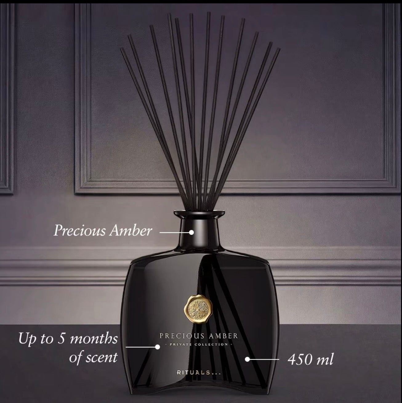 RITUALS Precious Amber Fragrance Sticks 450ml Private Collection