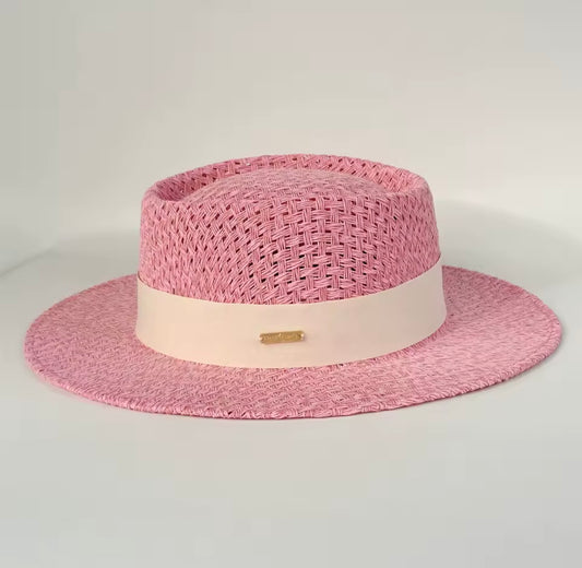 2026 Beach Sun Straw Hats for Women UV Sun Protection Wide Brim Summer Straw Hat Hollow Design Boater sombrero de paja