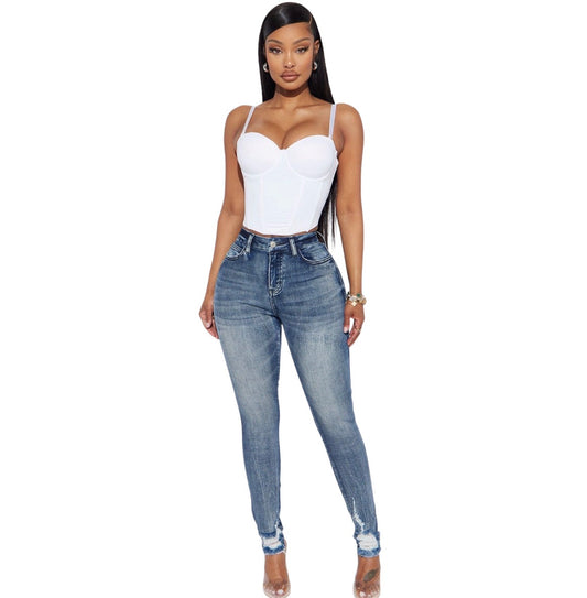 Long Story Short Sculpting Stretch Skinny Jeans Medium Wash