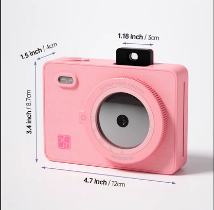 Hanin Z5S Instant Photo Printer Bluetooth Thermal Sublimation