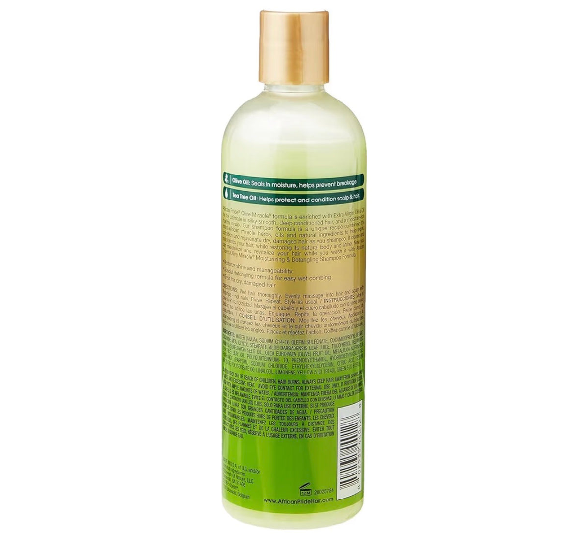 African Pride Olive Miracle Anti-Breakage Trio Set | Shampoo, Conditioner & Hair Oil