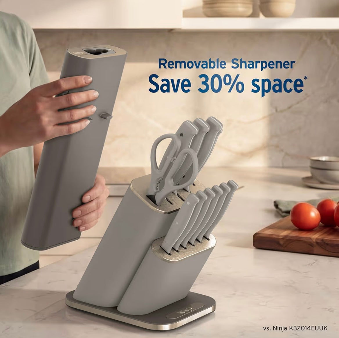 Ninja StaySharp 13-Piece Knife Block Set German Stainless Steel