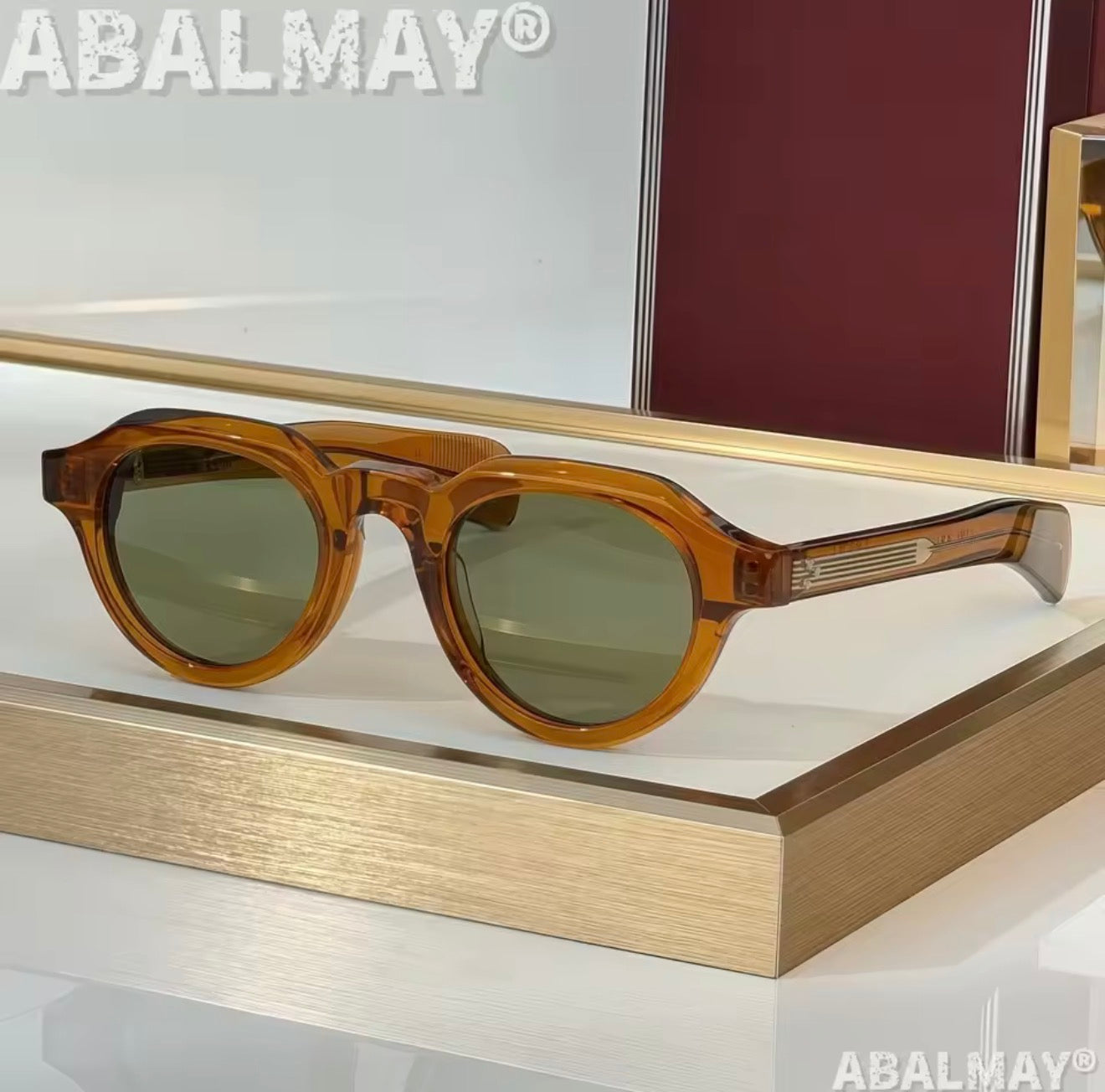 JM KELLERMAN I SIZE 48 Top Quality Sunglasses for Men Retro Trend Women Luxury Glasses Brand Designer sunglasses UV400