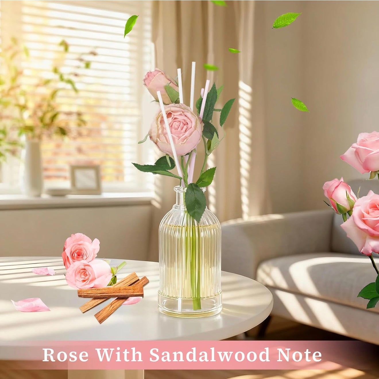 Rose & Sandalwood Reed Diffuser