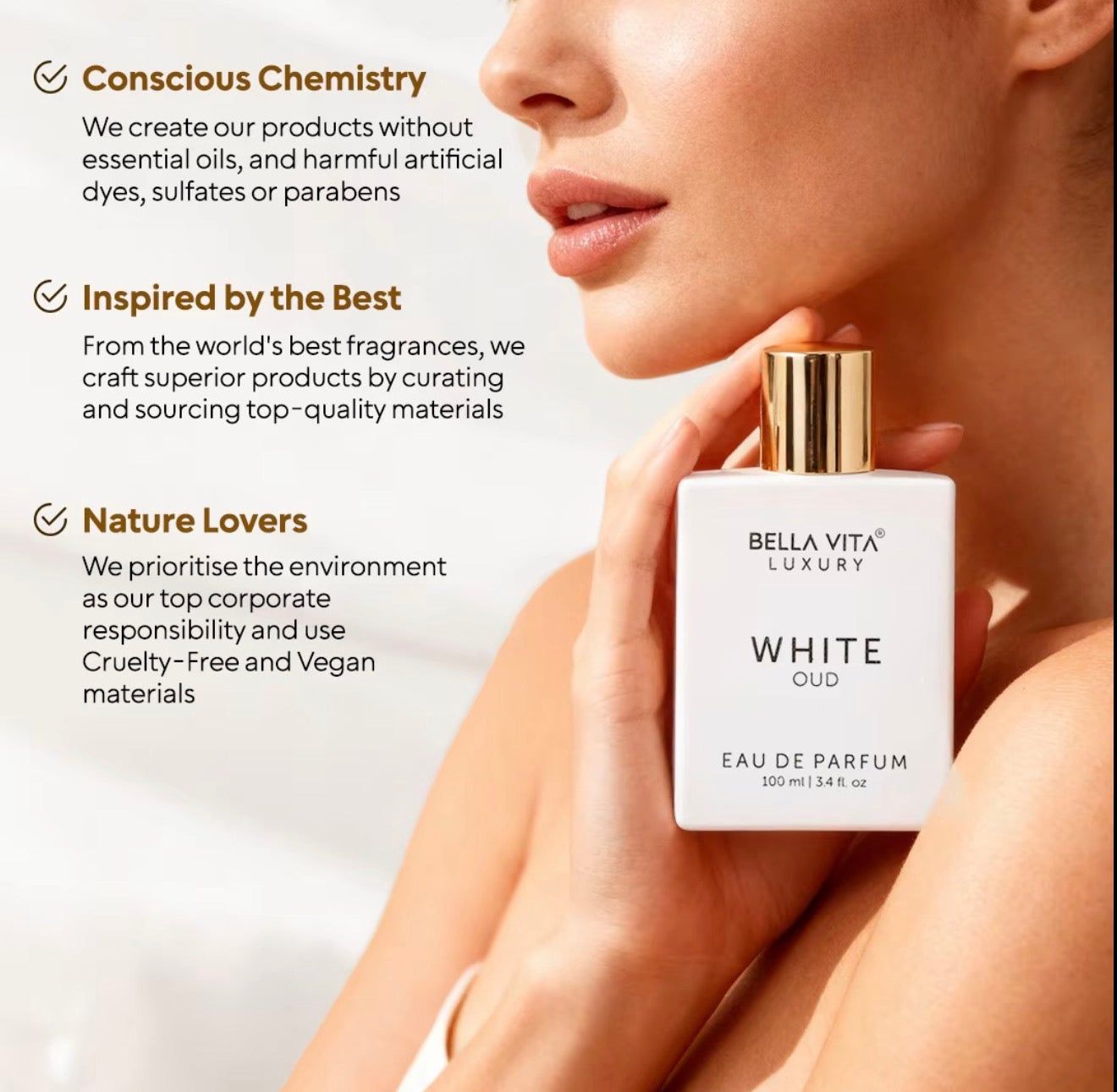 BellaVita White Oud Unisex EDP