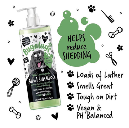 Bugalugs Deshedding Shampoo for Dogs