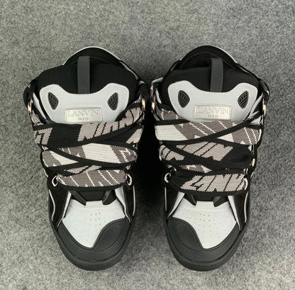 Lanvin Curb Sneakers 'Black Grey'