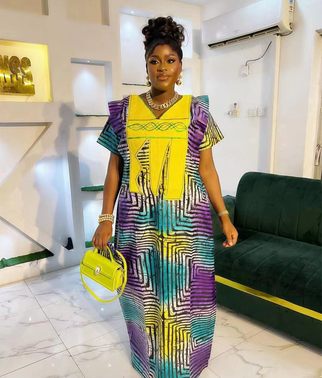 African Dresses for Women Traditional Africa Clothing Dashiki Ankara Outfits Gown Abayas Robe Muslim Kaftan Maxi Long Dress 2025