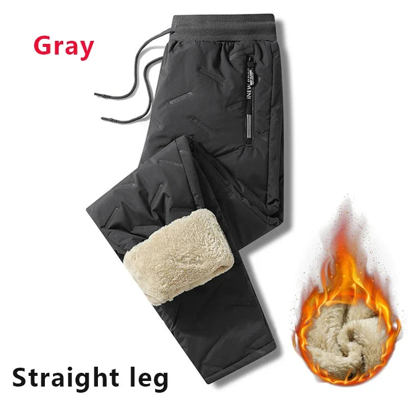 Men's Winter Thermal Fleece Sweatpants – Stay Warm & Cozy! 