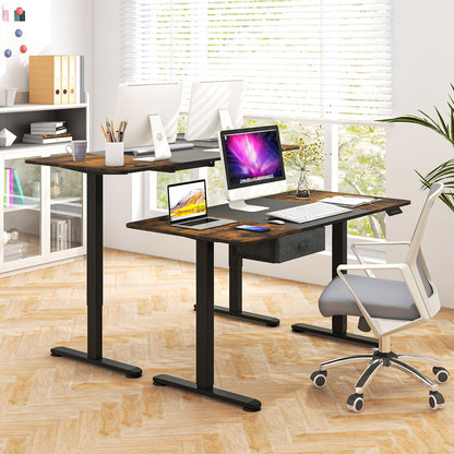 Electric Height-Adjustable Standing Desk with Integrated USB Charging: Enhance Your Workspace Comfort and Productivity