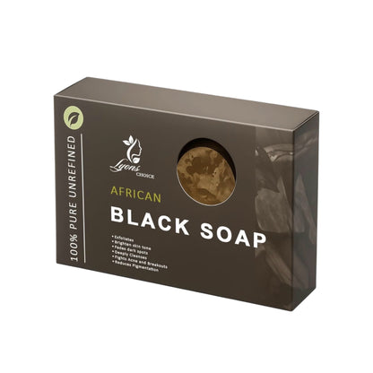 African Black Soap 150g | Raw Unrefined Ghanaian Natural Soap