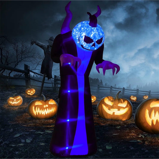 Warmiehomy 10FT Halloween Inflatable Giant Scary Ghost Decoration