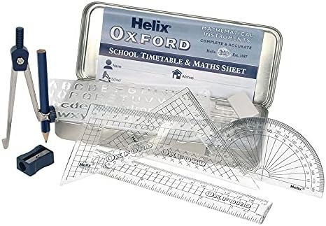 Oxford Complete Back to School Stationery Set - Comprehensive  Oxford School Supplies Set Including Maths Set, Pens, Ruler, Scientific Calculator & More - Ideal for High School or College