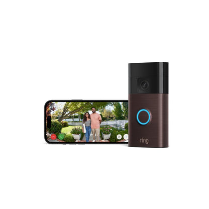 Battery Video Doorbell (2024 Release)| DIY Wireless Video Doorbell Camera I Head-To-Toe View, HD Video | Easy to Install (5 Min) | with Built-In Battery I 30-Day Free Trial of  Home