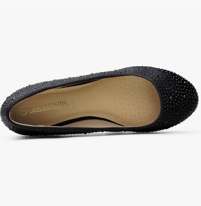 DREAM PAIRS Women’s Pointed Toe Ballet Flats Slip-On Shoes