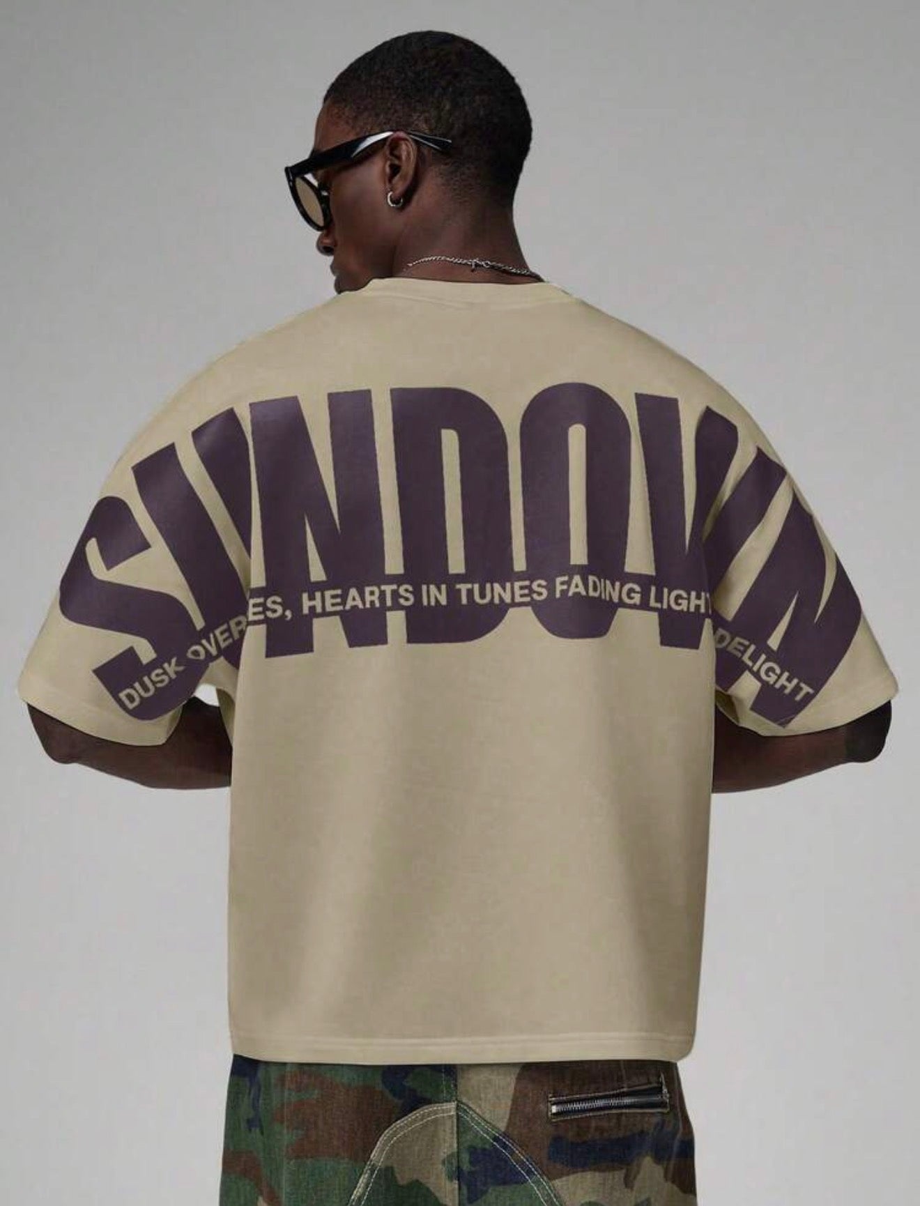 STYNVO Men’s Letter Graphic T Shirt