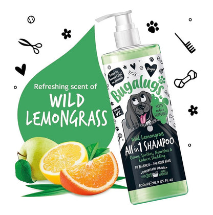 Bugalugs Deshedding Shampoo for Dogs