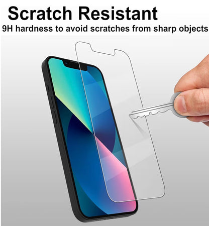 4youquality 4-Pack iPhone 17e 16e 14 13 13 Pro Screen Protector
