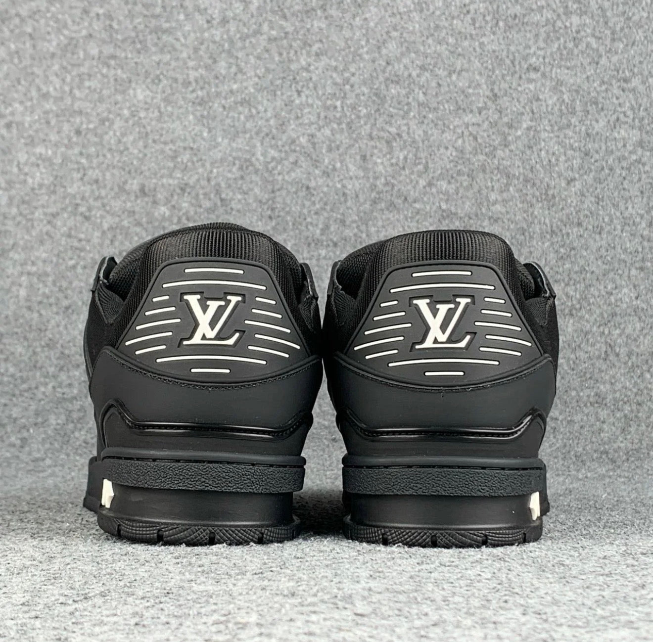 LV Trainer 'Embossed Monogram Black'