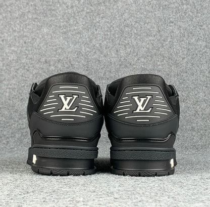 LV Trainer 'Embossed Monogram Black'