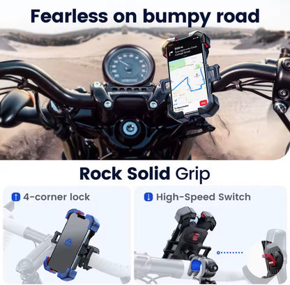 Joyroom Universal Bike Phone Holder 4.7 to 7 Inch 360° Shockproof