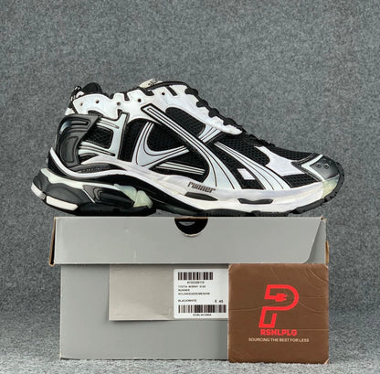Balenciaga Runner Sneaker 'White Black White'