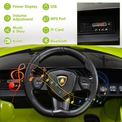 12V Electric Vehicle Featuring Remote Control and LED Lighting Functions