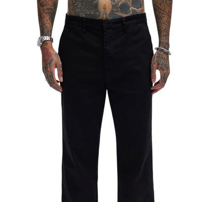 Mac Chino Straight Pants Black
