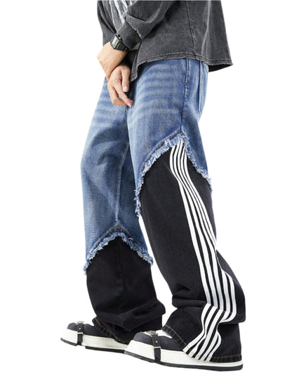 ROMWE MEN Prep Men'S Casual Denim Jeans, Simple & Fashionable for Everyday Wear