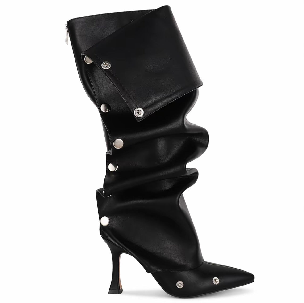 Women’s Knee High Slouchy Shark Boots