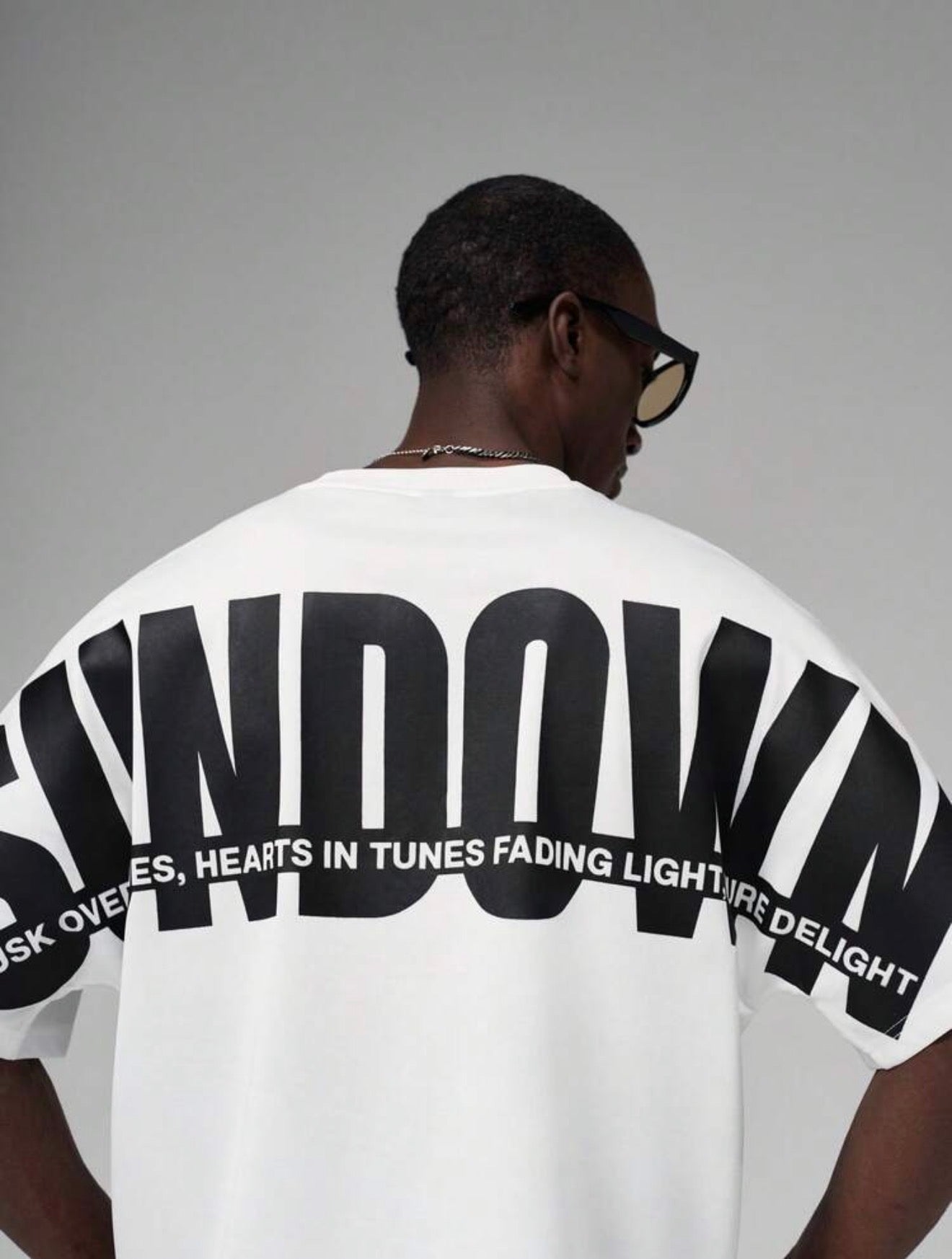 STYNVO Men’s Letter Graphic T Shirt