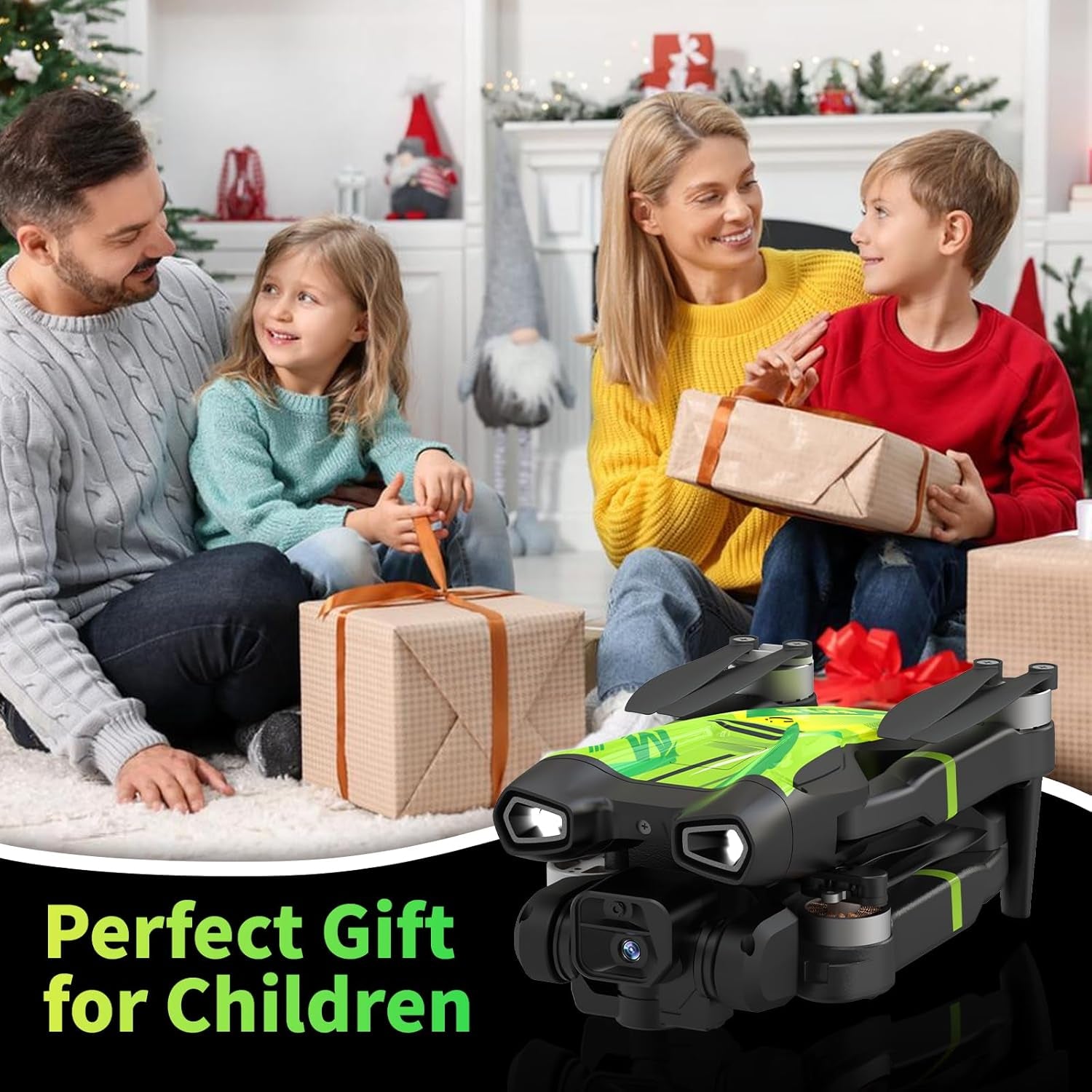 M18 Foldable Mini Drone with 4K Camera Brushless Motor RC Quadcopter for Adults One Key Takeoff Landing 3D Flips