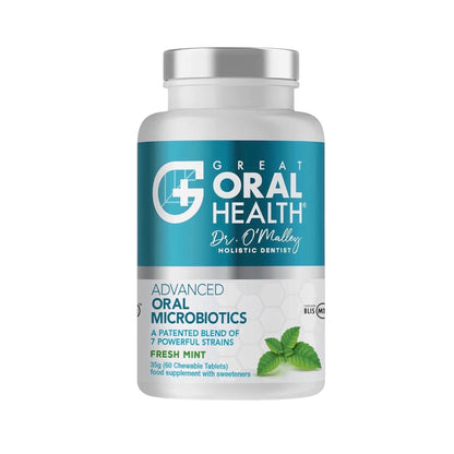 Oral Probiotics for Bad Breath Adults 7 Strain Dental Probiotic 60 Tablets