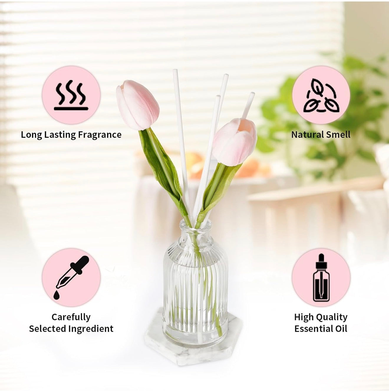 Tulips Reed Diffuser 200ml