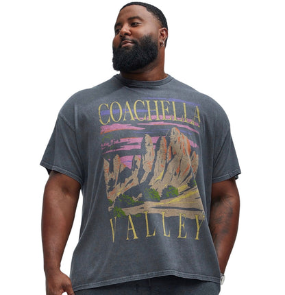 Coachella Valley Short Sleeve Tee Charcoal