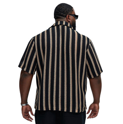 Peyton Textured Shirt Black Combo