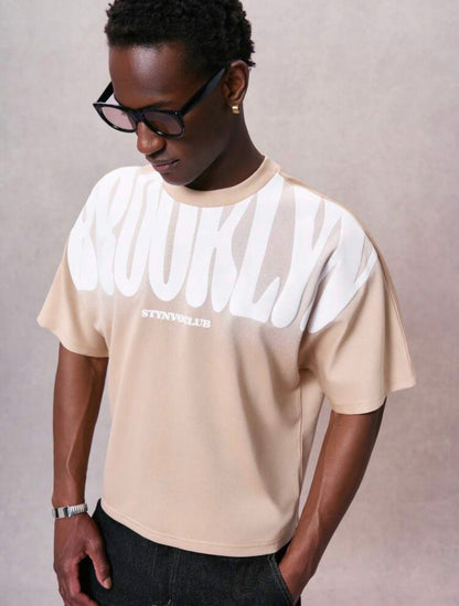 STYNVO Men’s Letter Graphic T Shirt